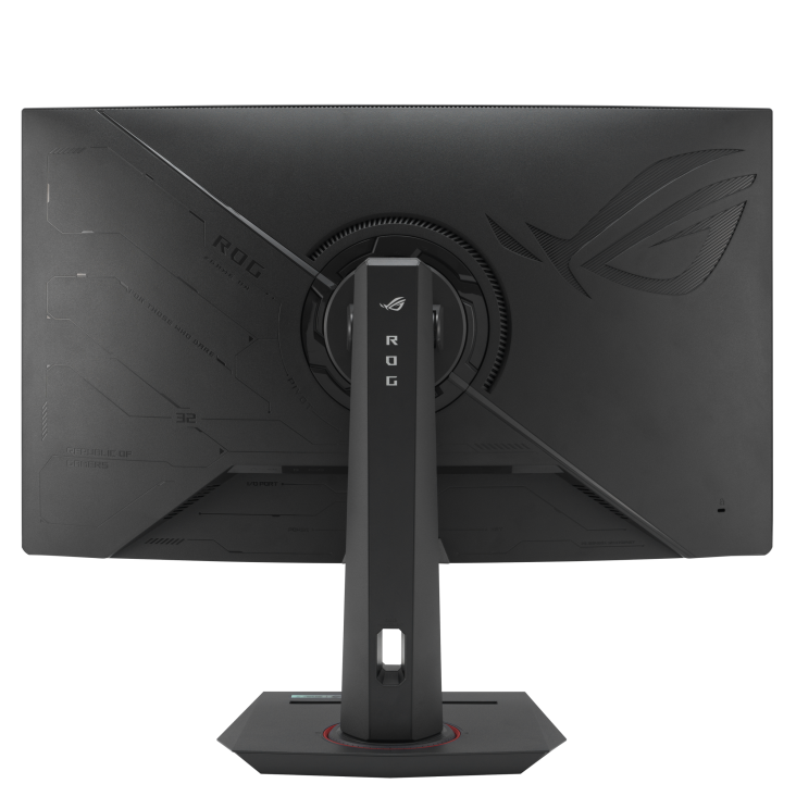 ASUS ROG Strix XG32WCMS 32” Curved Gaming Monitor (QHD 1440p, 240Hz, 0.5ms, Fast VA, FreeSync Premium, USB-C, HDR) - شاشة ألعاب