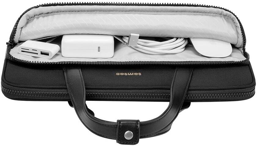 The Her-H22 Laptop Shoulder Bag for 13.5 - 14-inch- Black- حقيبه لابتوب
