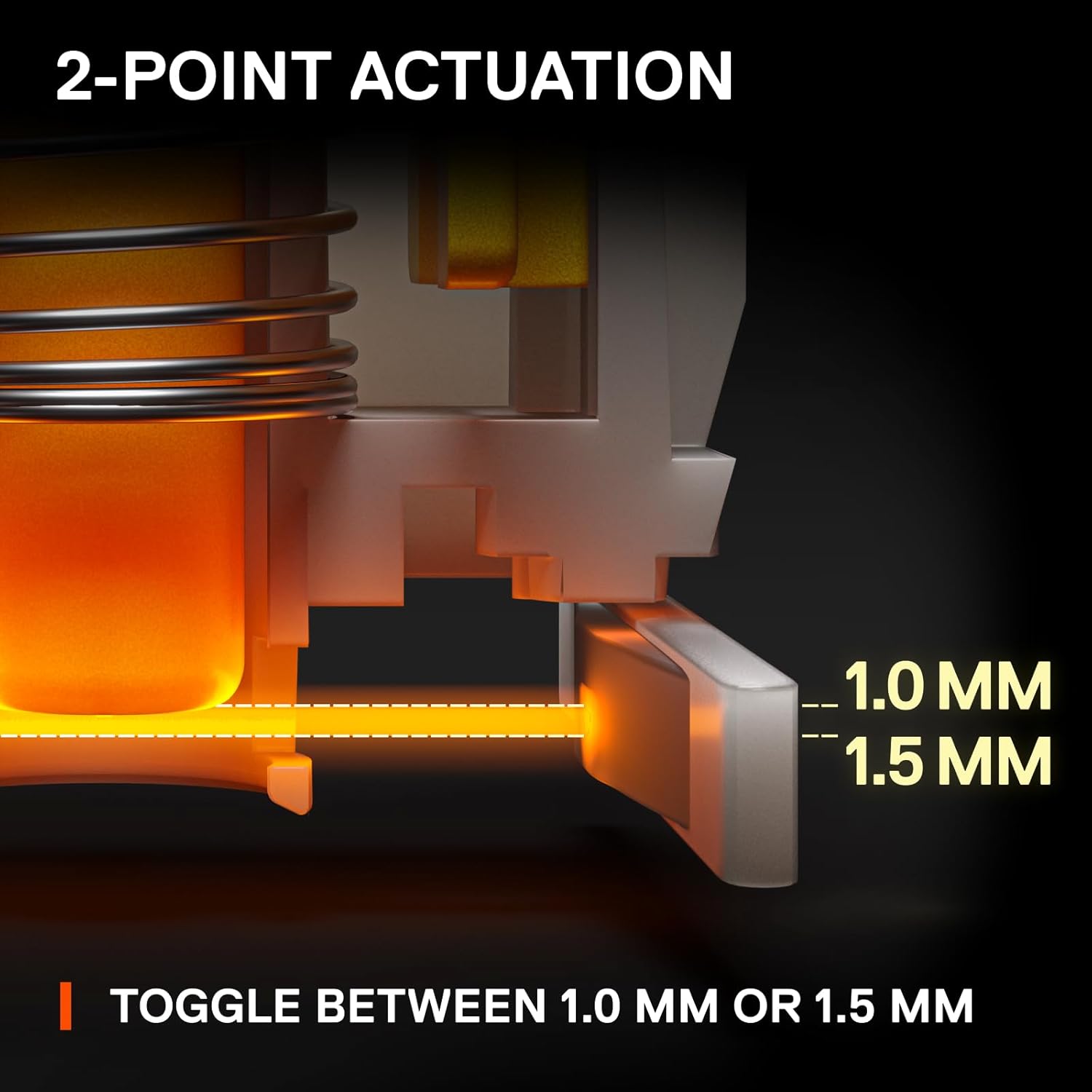 SteelSeries Apex 9 TKL (US) - Mechanical Gaming Keyboard WITH LINEAR OPTICAL SWITCHES  كيبورد ميكانيكي احترافي