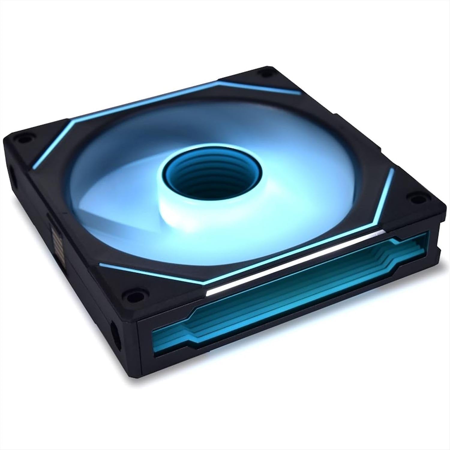 Lian Li UNI 3 Fan SL-Infinity 120mm-Triple Pack-ARGB Fan (Non-Wireless)- White - مرواح
