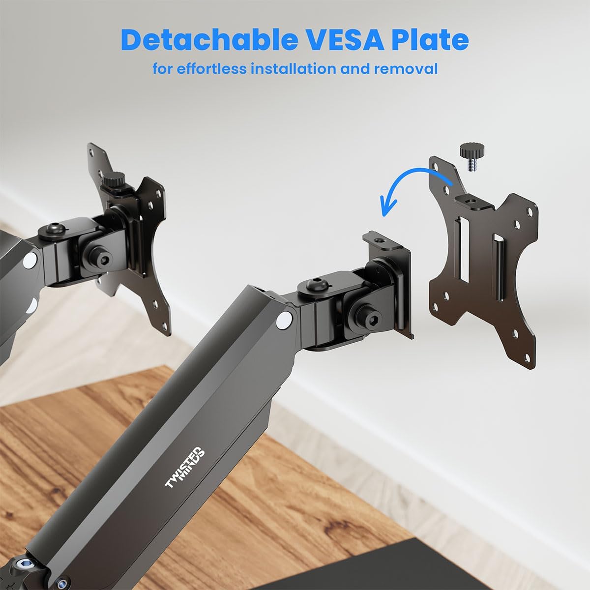 Twisted Minds Premium Dual Monitor Arm TM-26-C012 - ستاند للشاشه