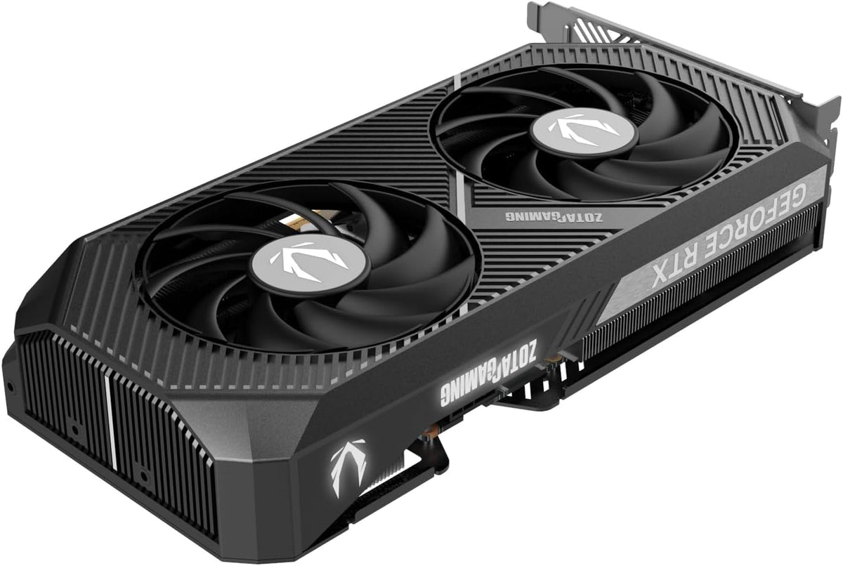 ZOTAC GAMING GeForce RTX 5070 Twin Edge OC 12GB GDDR7 Graphics Card – PCIe 5.0, Compact Dual-Fan IceStorm 2.0 & Metal Backplate - كرت شاشة