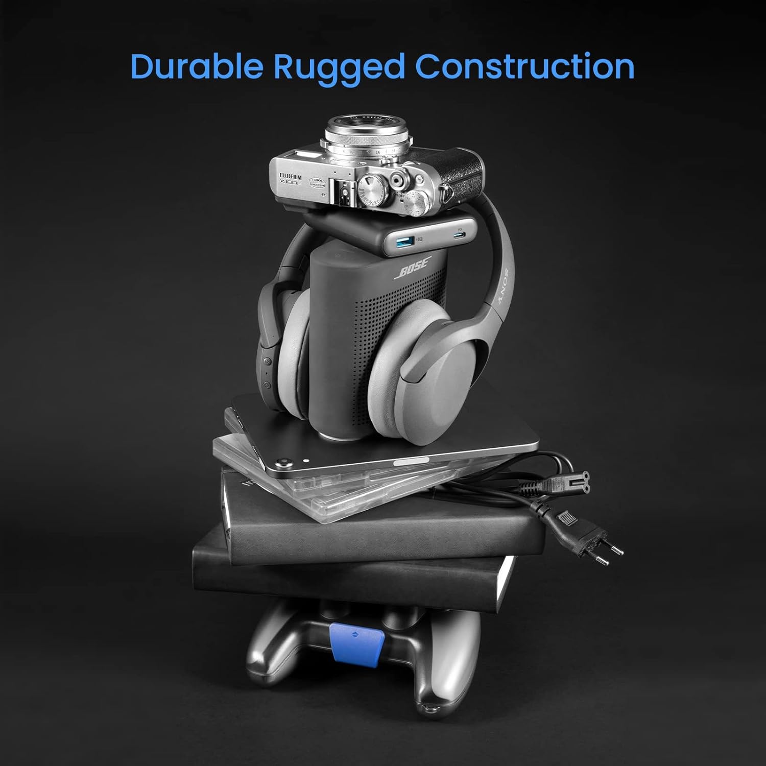 Tomtoc Protective Case for PS5/PS5 Pro Controller, Shock-Proof - كفر يدة السوني