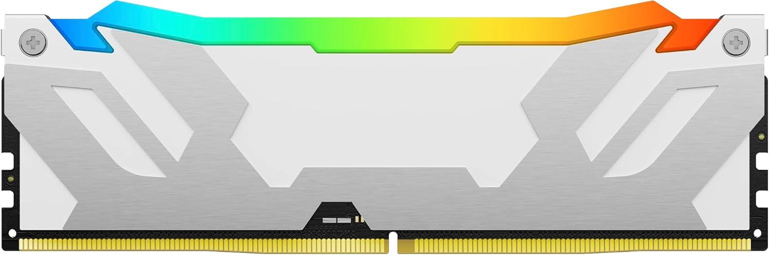 Kingston Fury Renegade RGB white XMP 48GB (24GB*2) 8400MT/s DDR5 CL40 CUDIMM - الذاكرة العشوائية