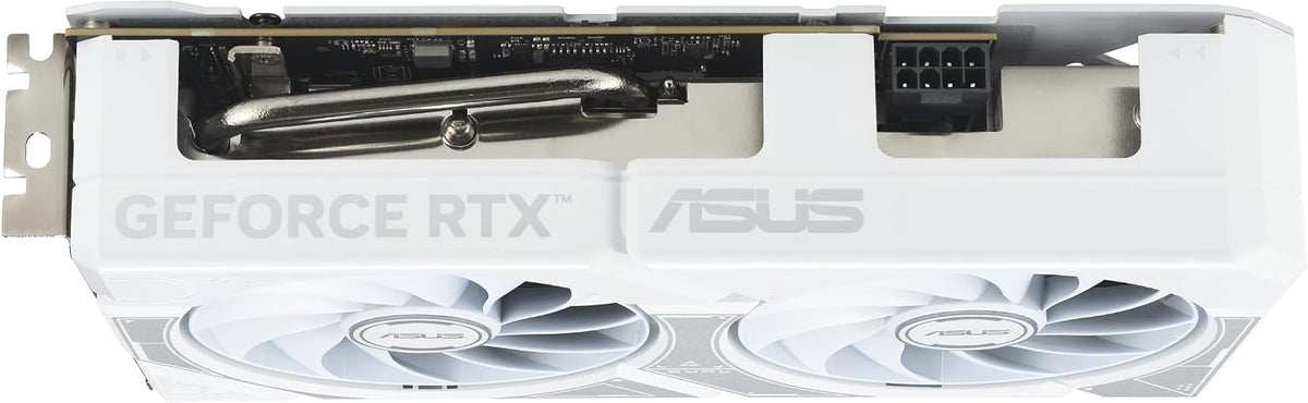 ASUS Dual GeForce RTX 5060 Ti 16GB GDDR7 White OC Edition Graphics Card – PCIe 5.0, Axial-tech Fans & All-White Aesthetic - كرت شاشة أبيض