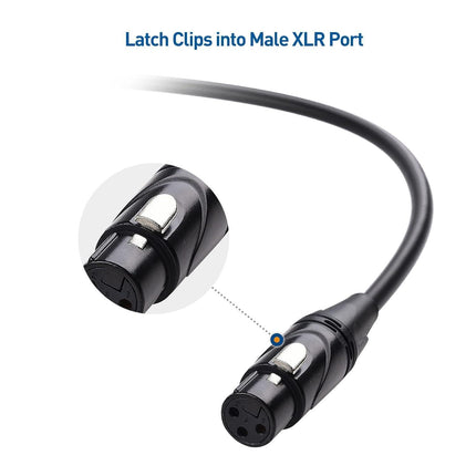 كابلات XLR ذكر إلى أنثى من Cable Matters، كابل ميكروفون XLR بطول 10 أقدام/3 أمتار - كيبل