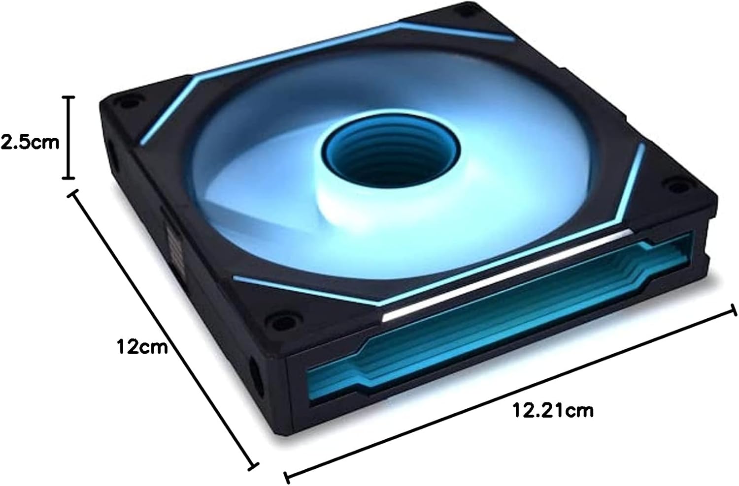 Lian Li UNI Fan infinity  120 Single Pack Cooling Fan Black - مروحه سوداء