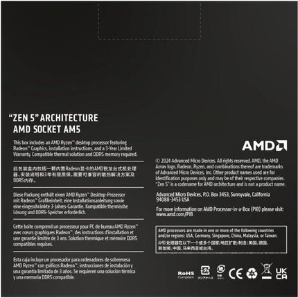 AMD Ryzen 9 9950X 4.2 GHz 16-Core, 32 threads AM5 Processor - معالج