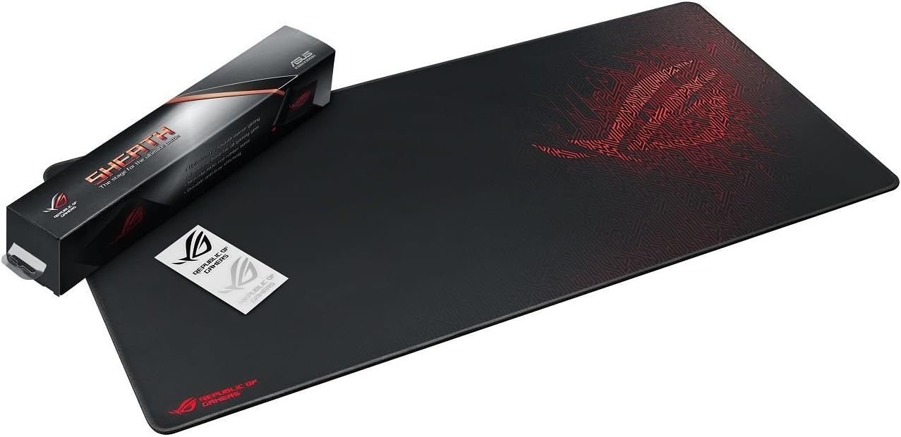 ASUS NC01 ROG SHEATH BLACK GAMING MOUSE PAD 900X440X3MM - ماوسباد