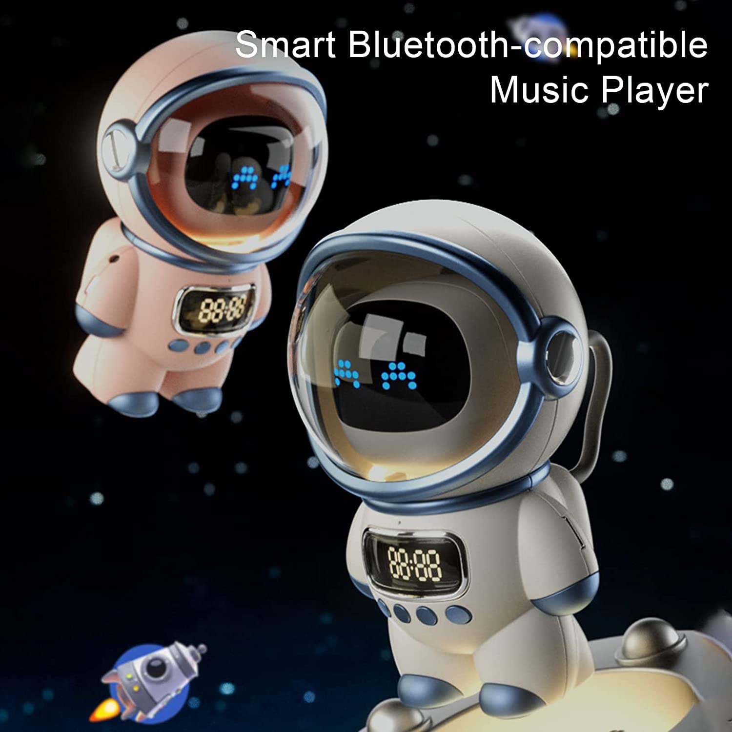 Innovation M20 Astronaut DODO Smart Bluetooth Speaker desktop companion white - مكبر صوت ذكي
