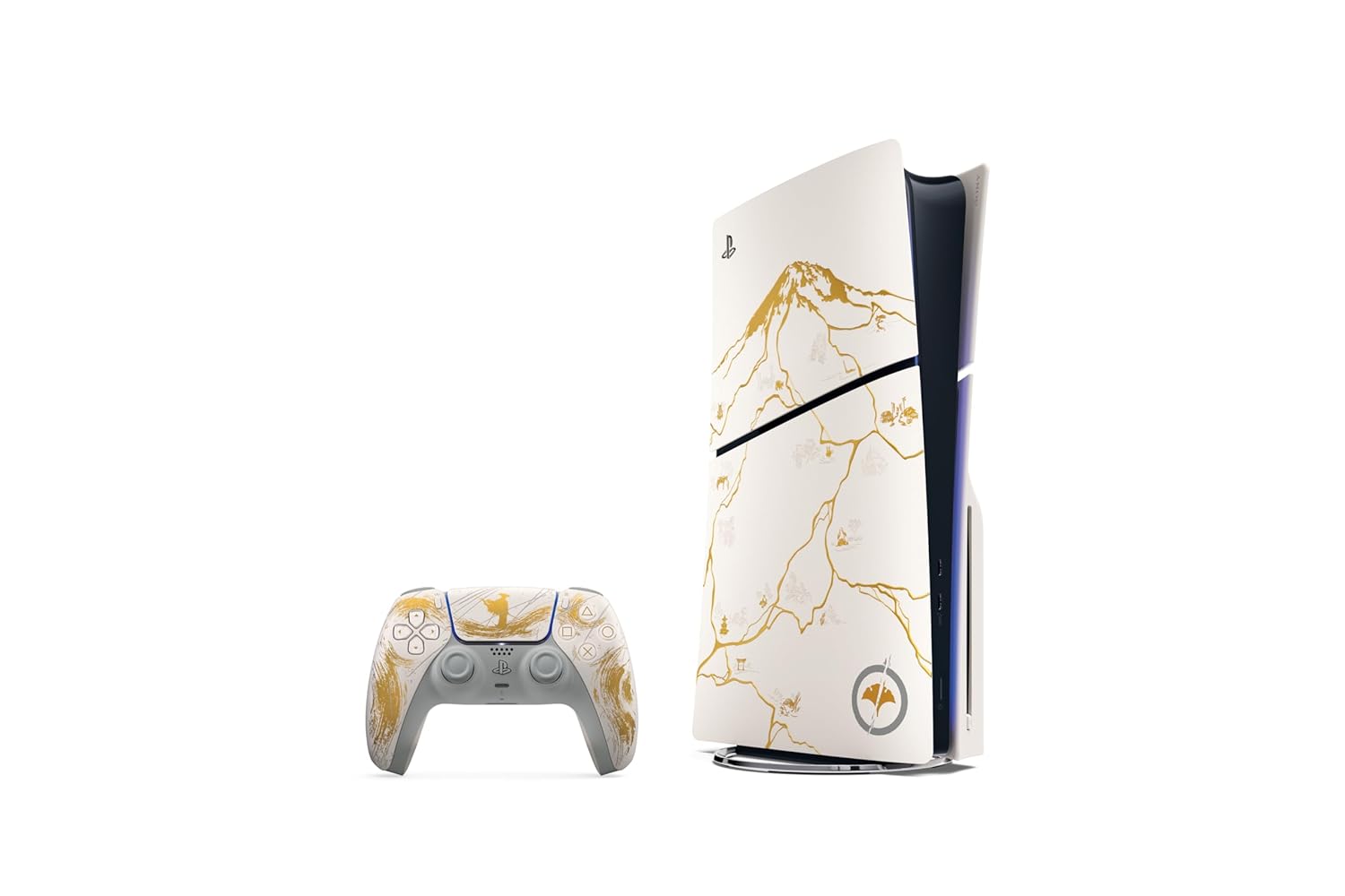 Sony PlayStation 5 Console – Ghost of Yotei Gold Limited Edition Bundle - سوني 5 ليمت اديشن