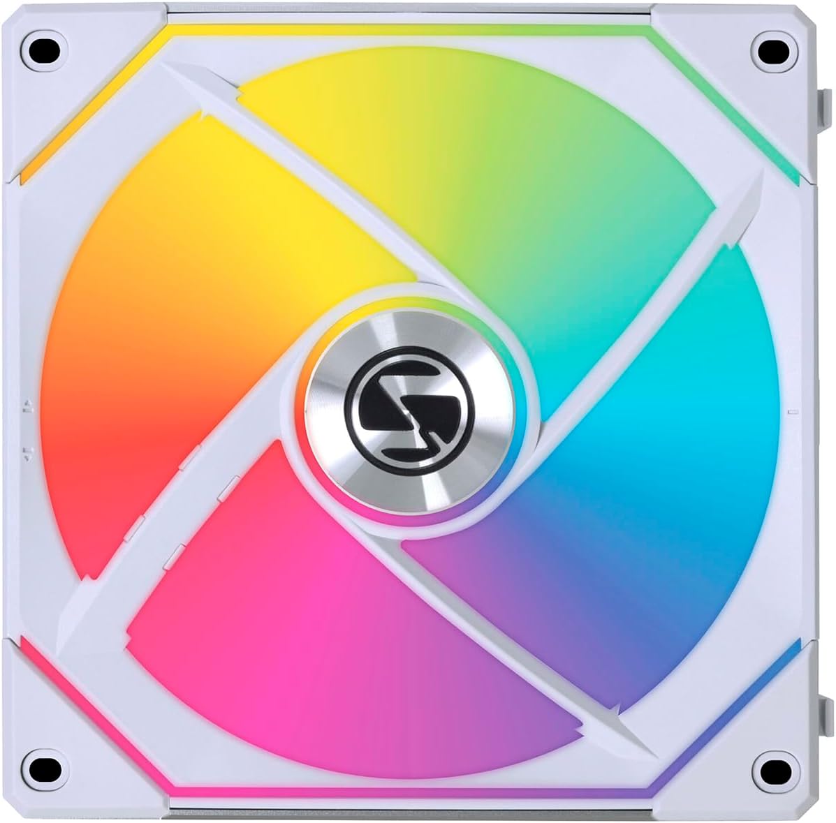 Lian Li UNI FAN SL Infinity Wireless Reverse 140mm – White (1 Pack) - مروحة عكسية بيضاء