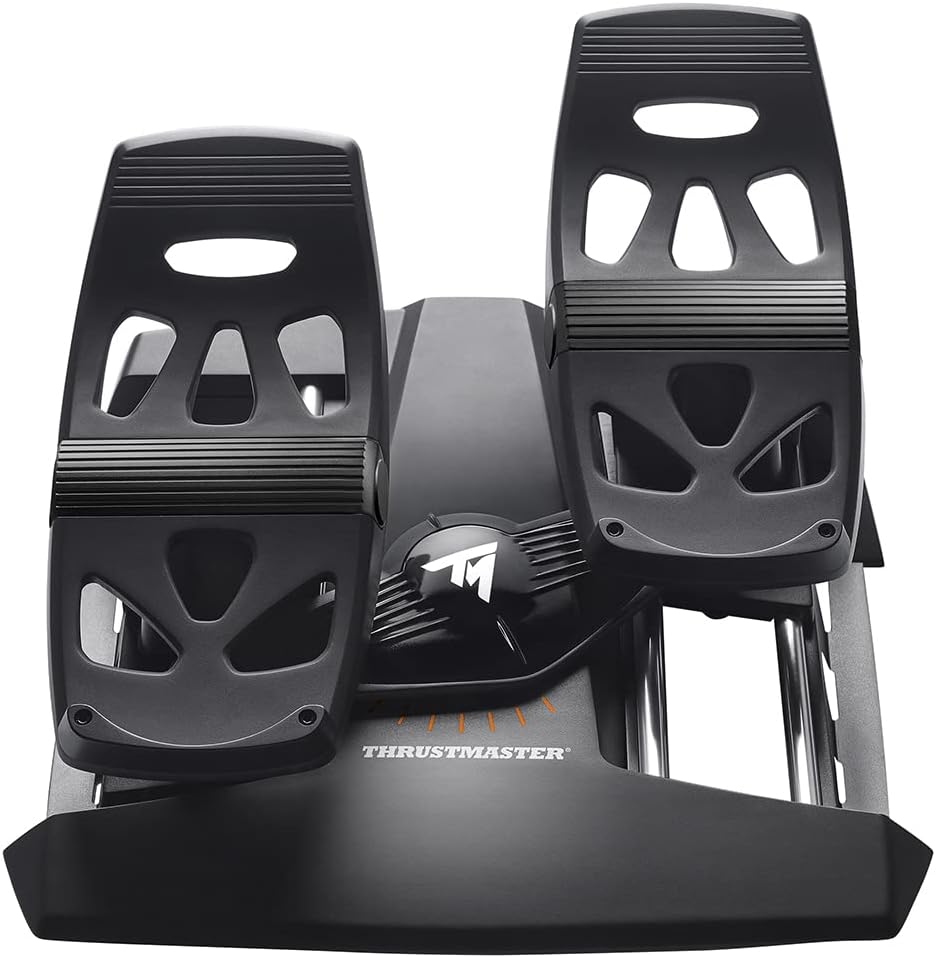 Thrustmaster TFRP T. Flight Rudder Pedals for PC, PlayStation and Xbox - دواسة ألعاب