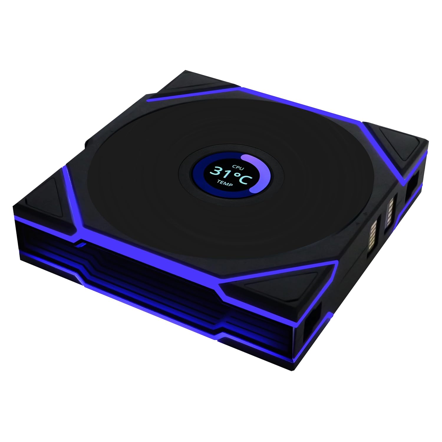 Lian Li UNI FAN TL-LCD Wireless 120mm – Black (Single Pack) - مروحة مع شاشه Lian Li UNI FAN TL-LCD Wireless 120mm – Black (Single Pack) - مروحة مع شاشه