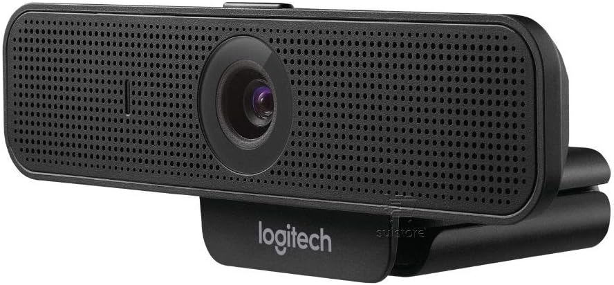 Logitech C925-E Webcam, HD 1080p/30fps Video Black -  كاميرا ويب