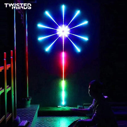 أضواء الألعاب النارية LED RGB الموسيقية من Twisted Minds، TM-FW-LED - إضاءة RGB