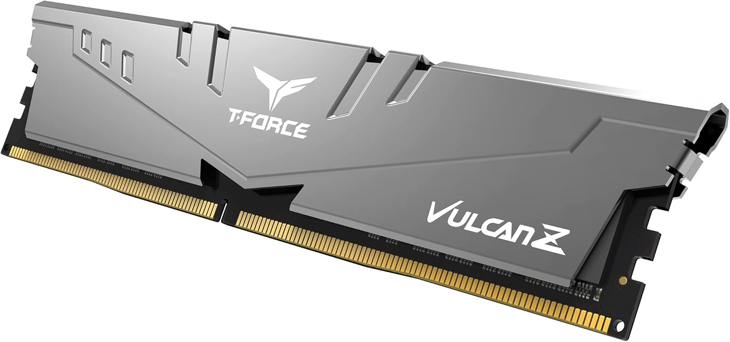 TEAMGROUP T-Force Vulcan Z GREY DDR4 RAM 16GB Kit (2x8GB) 3200MHz CL16 - الذاكرة العشوائية