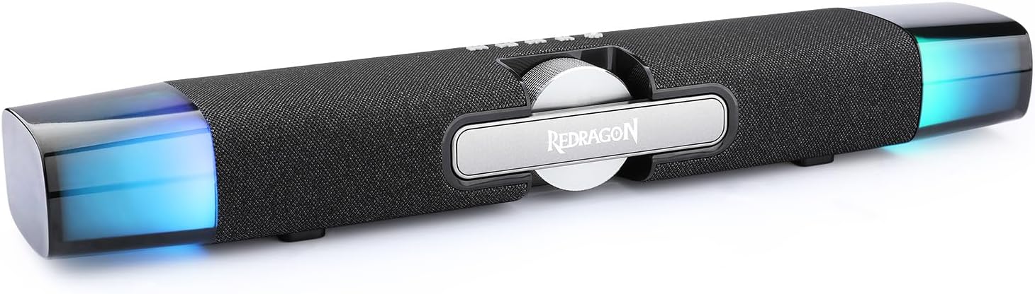 Redragon GS512 RGB Speakers Stereo Soundbar w/BT 5.0/USB Mode RGB - مكبر صوب