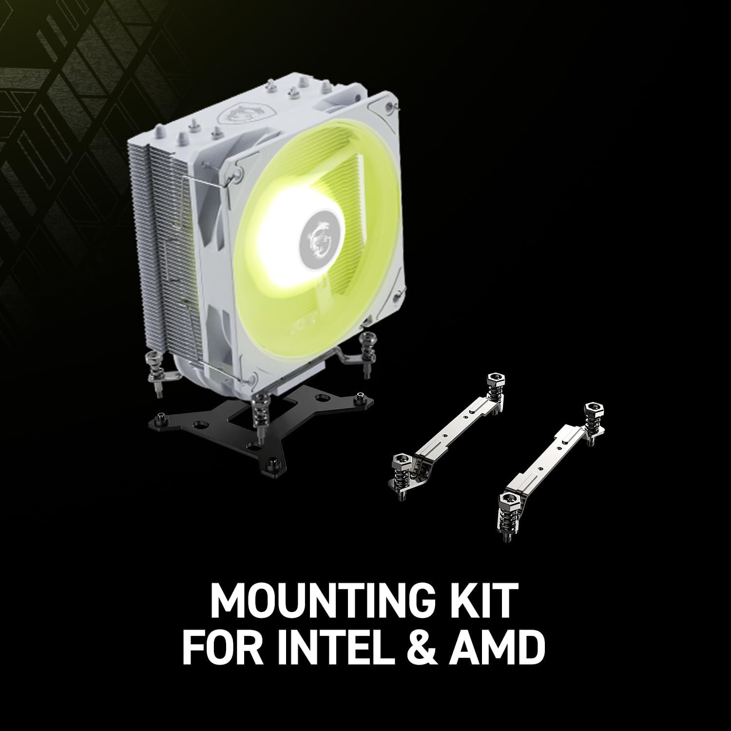 MSI MAG COREFROZR AA13 WHITE CPU AIR COOLER  - مبرد هوائي