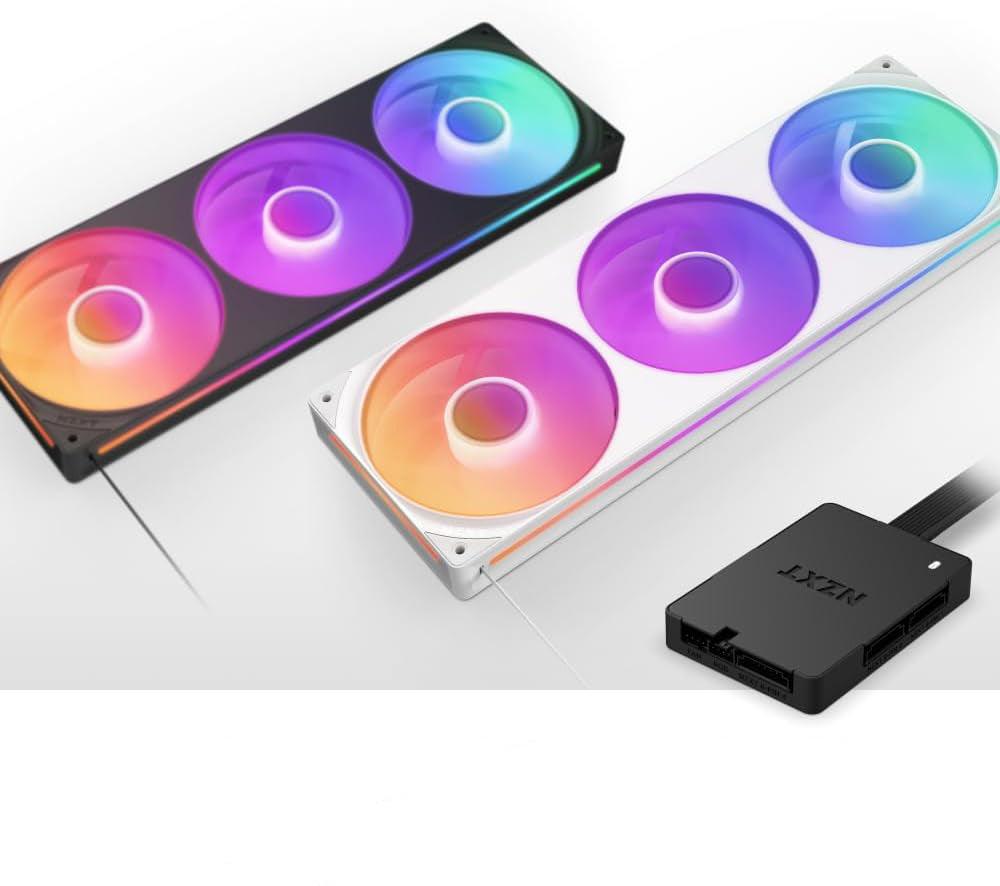 NZXT Control Hub - Digital RGB Lighting and PWM Fan Speed Controller - متحكم في المراوح