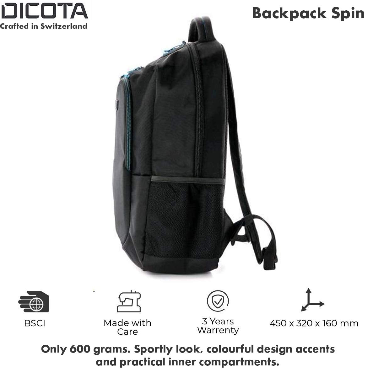 Dicota Spin BACKPACK 14-15.6/16