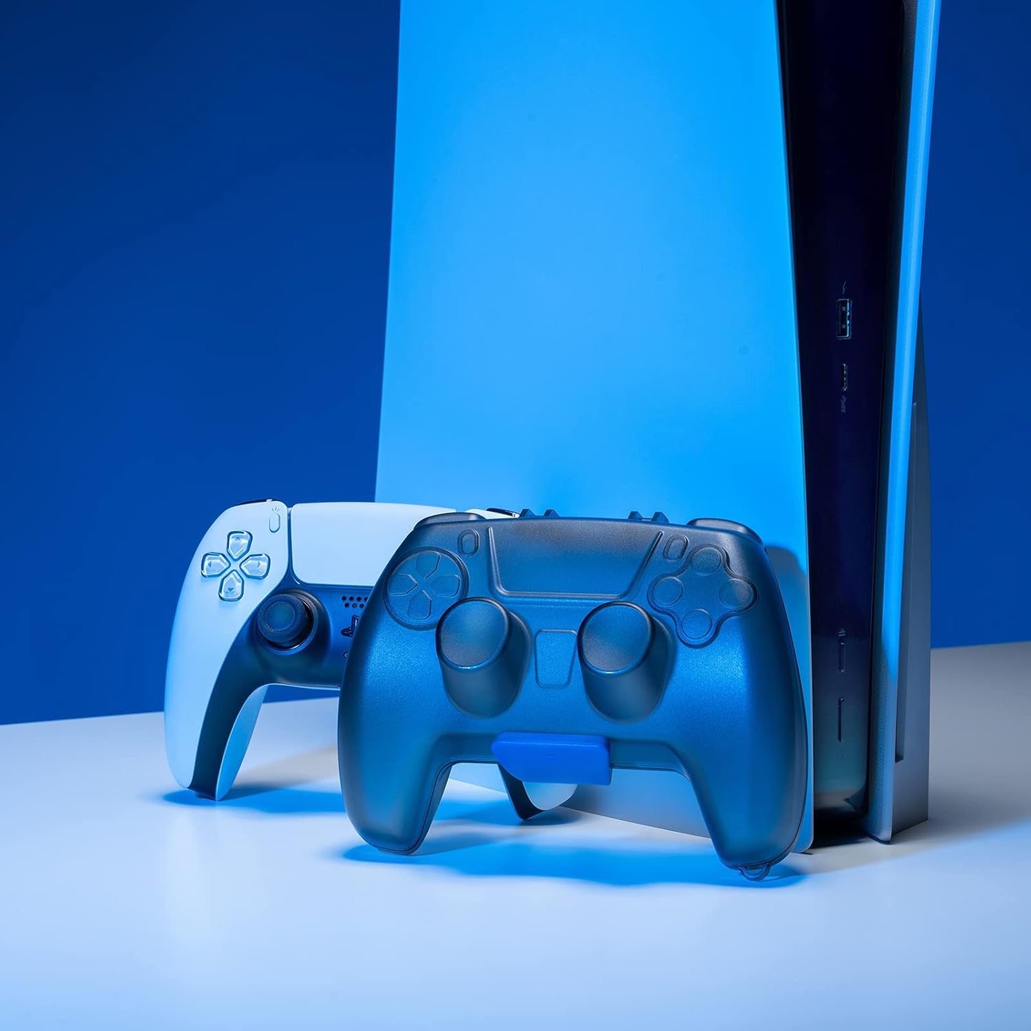 Tomtoc Protective Case for PS5/PS5 Pro Controller, Shock-Proof - كفر يدة السوني