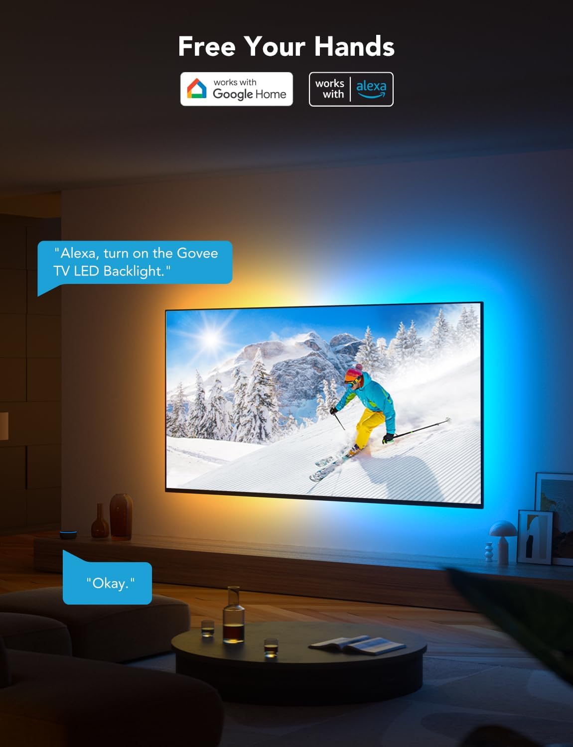 Govee H6178 RGB LED TV Backlight (46–60