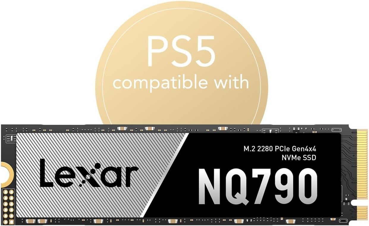 Lexar NQ790 2TB Read up to 7000MB/s Write Speed up to 6000MB/s PCIe 4.0 SSD M.2 2280 PCIe Gen4x4 NVMe - تخزين سريع