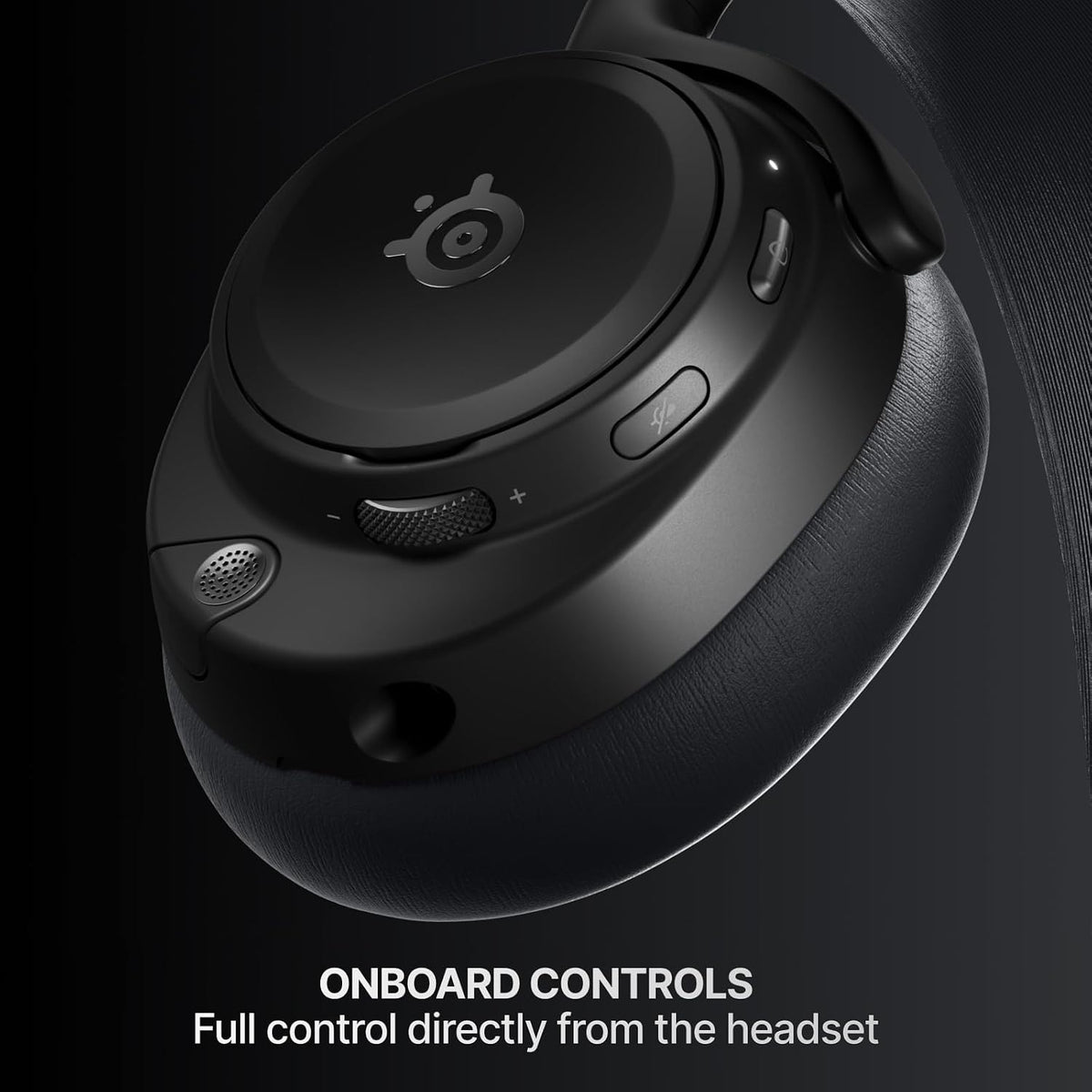 SteelSeries Arctis Nova Pro Omni Black Multi-System Wireless Gaming Headset – Active Noise Cancellation, Hi-Res Audio, Hot-Swappable Batteries & GameHub OLED سماعة لا سلكية احترافية