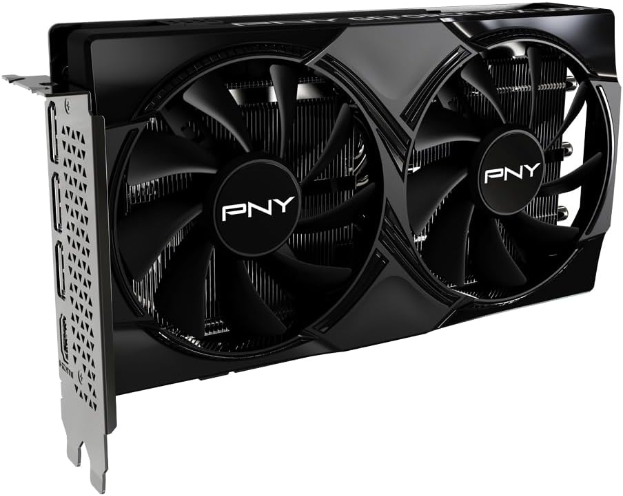 PNY NVIDIA GeForce RTX™ 5050 Dual Fan, Graphics Card (8GB GDDR6, 128-bit, SFF-Ready, PCIe® 5.0, HDMI®/DP 2.1, 2-Slot, NVIDIA Blackwell Architecture, DLSS 4) - كرت شاشه