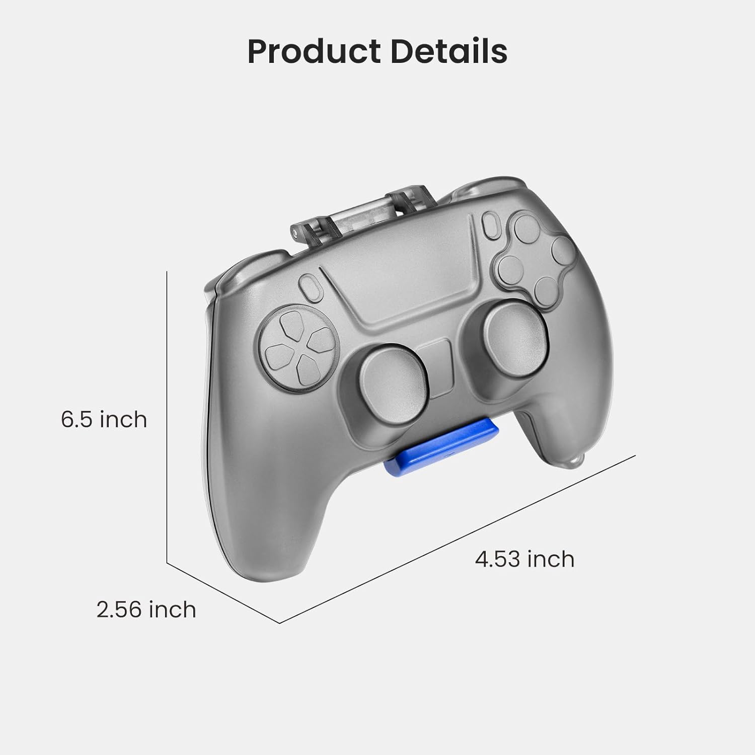 Tomtoc Protective Case for PS5/PS5 Pro Controller, Shock-Proof - كفر يدة السوني