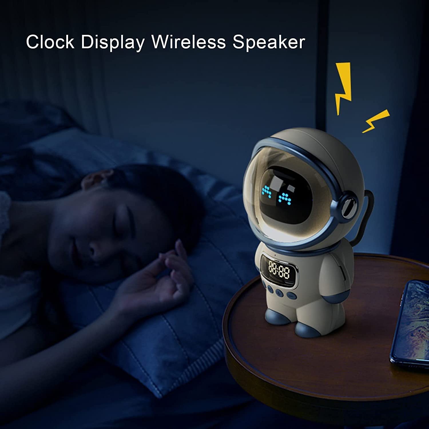 Innovation M20 Astronaut DODO Smart Bluetooth Speaker desktop companion white - مكبر صوت ذكي