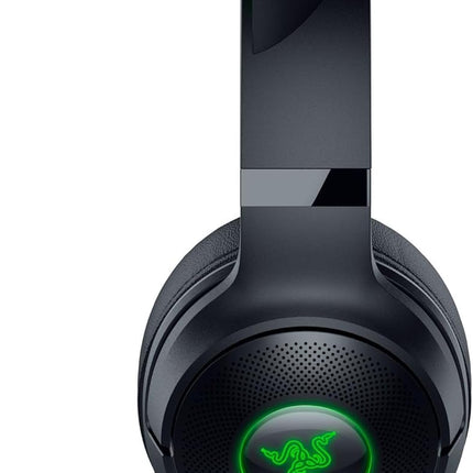 سماعة رأس Razer Kraken Kitty V2 USB سلكية RGB: كروما كيتي آذان - أسود - سماعة رأس 