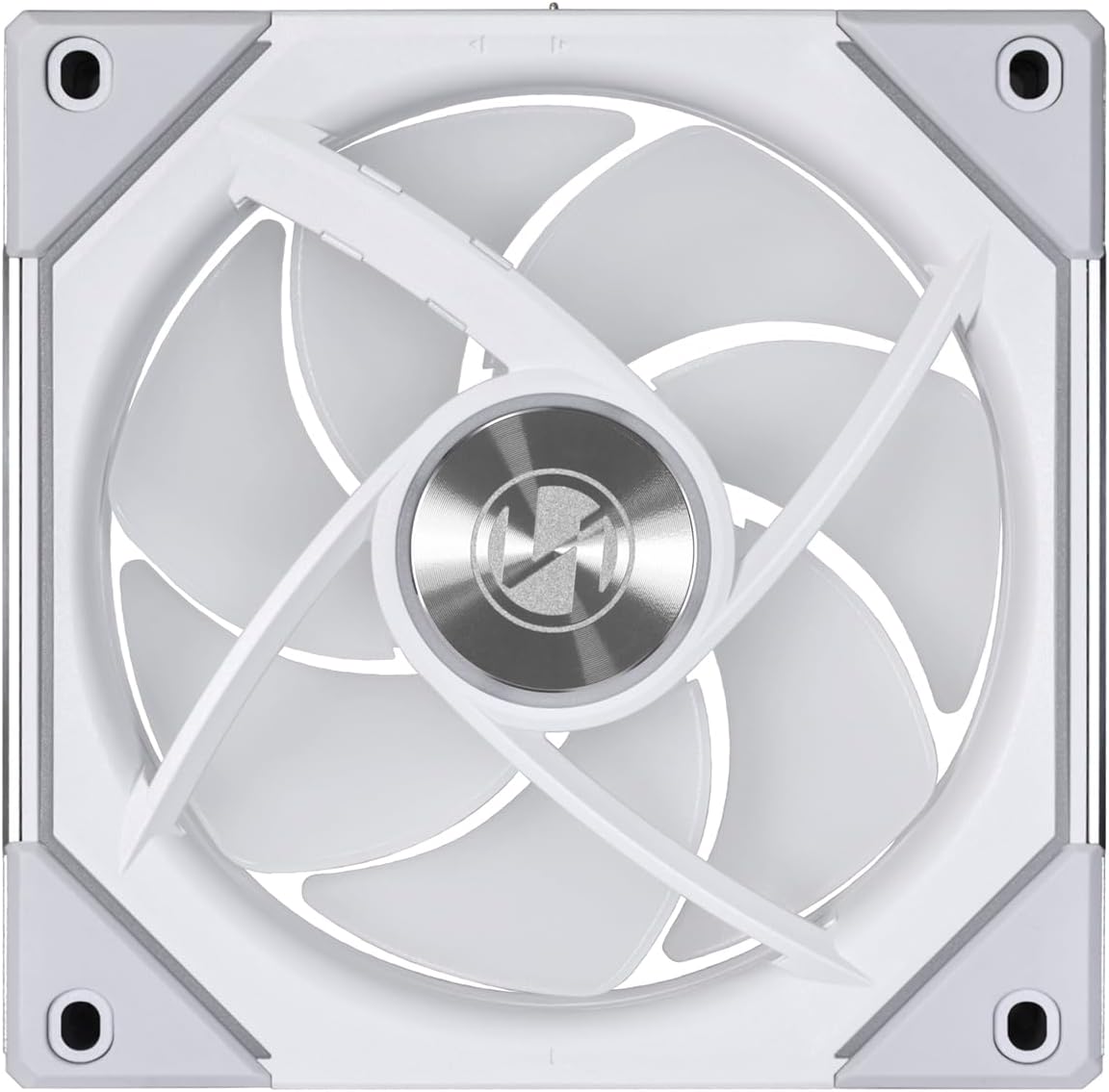 Lian Li UNI Fan infinity 120 Single Pack Cooling Fan  White - مروحه بيضاء