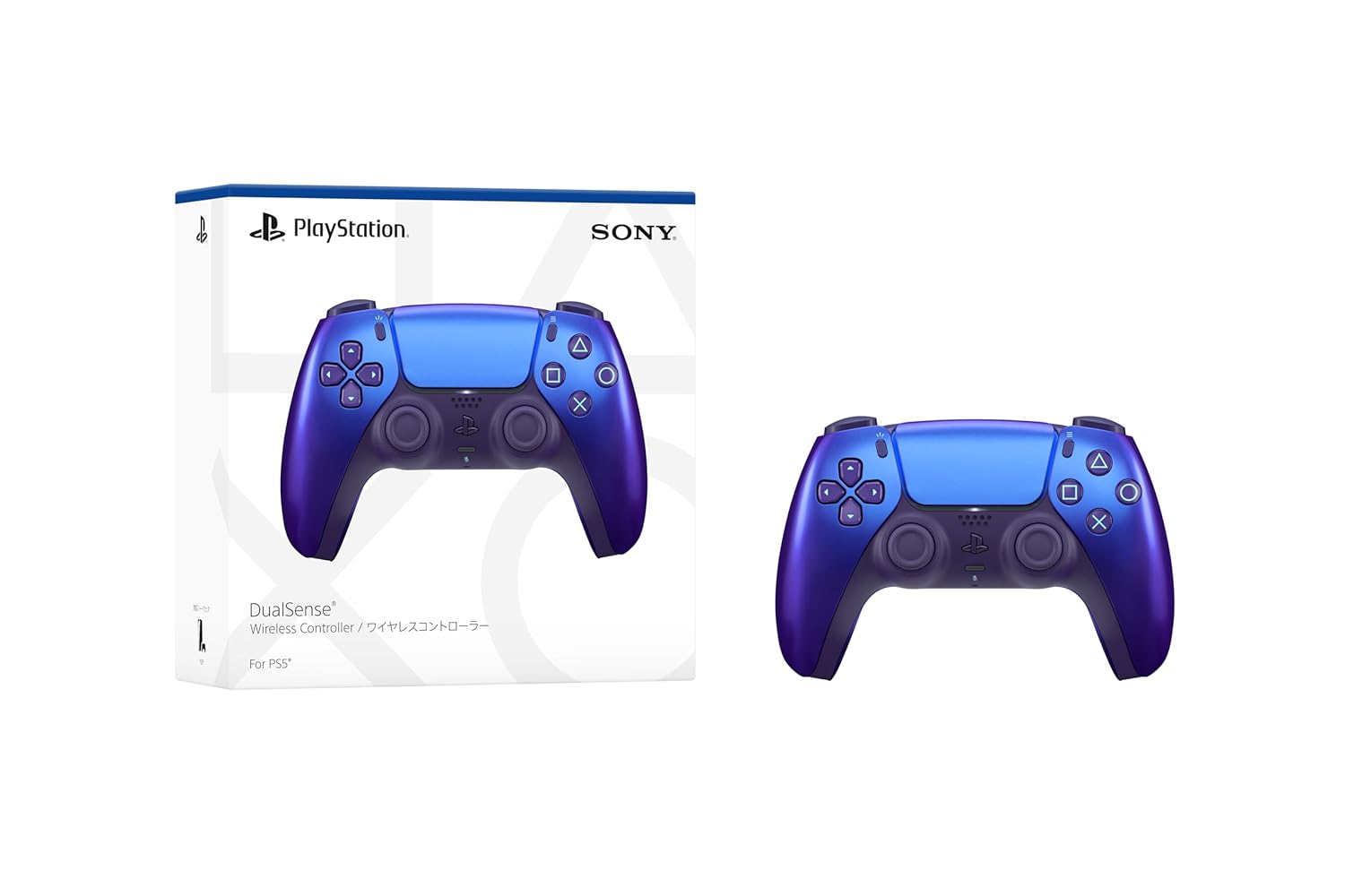 PlayStation DualSense Wireless Controller - Chroma Indigo (PS5, PC, Mac & Mobile) - يدة سوني