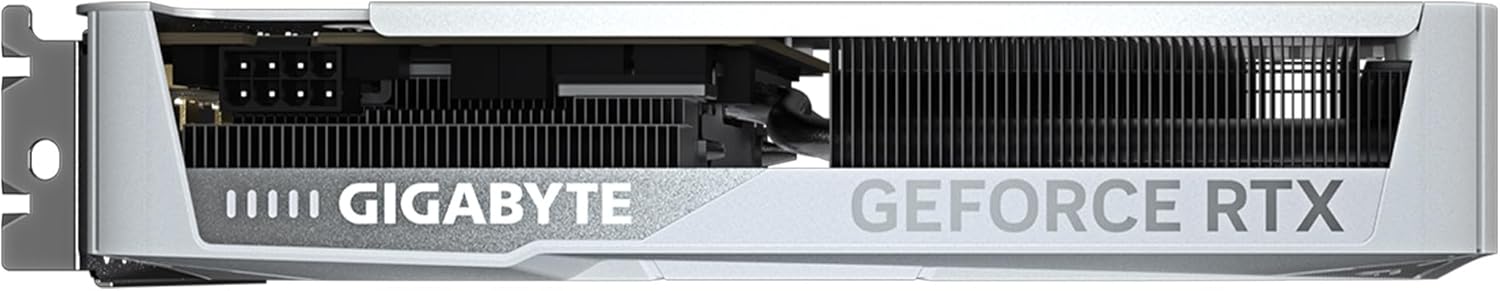 GIGABYTE GeForce RTX 5060 Eagle OC ICE 8GB Graphics Card, GDDR7, PCIe 5.0, WINDFORCE Cooling System, White  - كرت شاشه أبيض