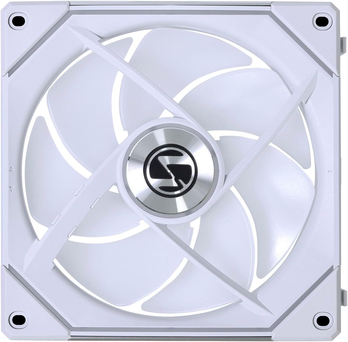Lian Li UNI FAN SL Infinity Wireless Reverse 140mm – White (1 Pack) - مروحة عكسية بيضاء