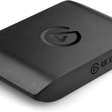 Elgato 4K X – Capture Up to 4K144 with Ultra-Low Latency on PS5, Xbox Series X/S, Nintendo Switch, OBS and More, HDMI 2.1, VRR, HDR10, USB 3.2 Gen 2, for Streaming & Recording, Works with PC/Mac/iPad - جهاز تسجيل  أحترافي