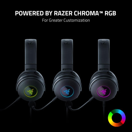 سماعة الألعاب Razer Kraken V3 السلكية USB - سماعة ممتازة 