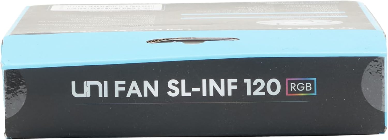 Lian Li UNI Fan infinity  120 Single Pack Cooling Fan Black - مروحه سوداء