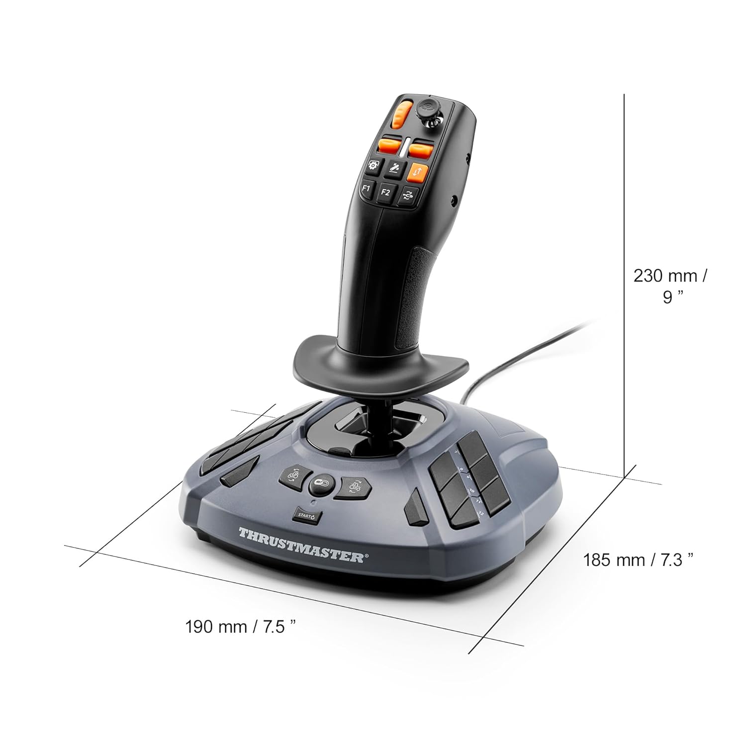 Thrustmaster SimTask Farmstick, 3-Axis Joystick for Farm Simulation Gaming for PC - عصا تحكم