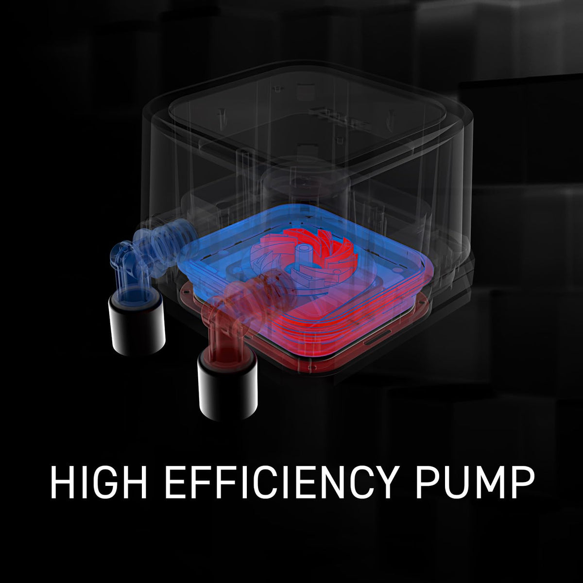 MSI MAG CORELIQUID A13 360 Black AIO Liquid CPU Cooler (360mm Radiator, ARGB PWM Fans, Off-Center Copper Base, Intel LGA 1851/1700 & AMD AM5/AM4) - مبرد مائي