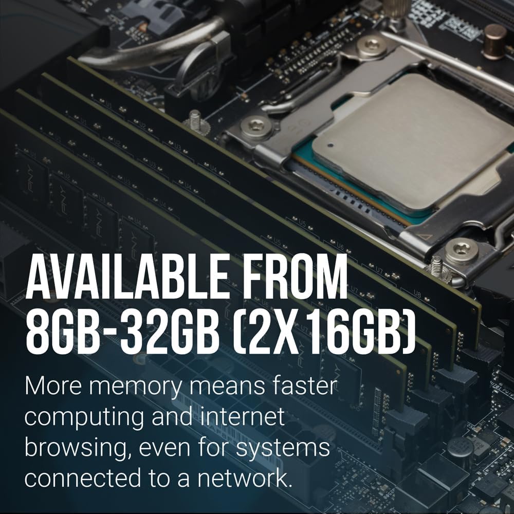 PNY 8GB DDR4 3200MHz Desktop RAM – PC4-25600 CL22 High-Speed Performance Memory Upgrade - رام
