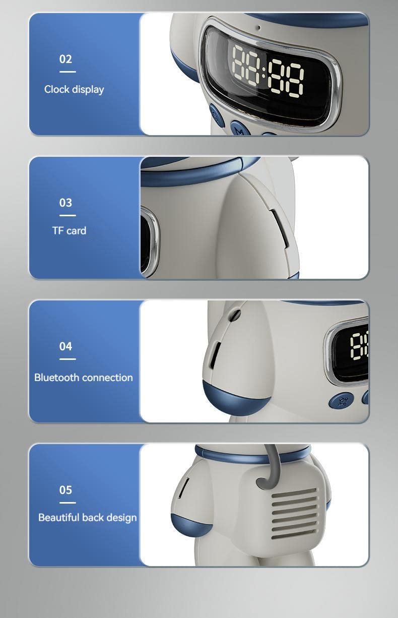 Innovation M20 Astronaut DODO Smart Bluetooth Speaker desktop companion white - مكبر صوت ذكي
