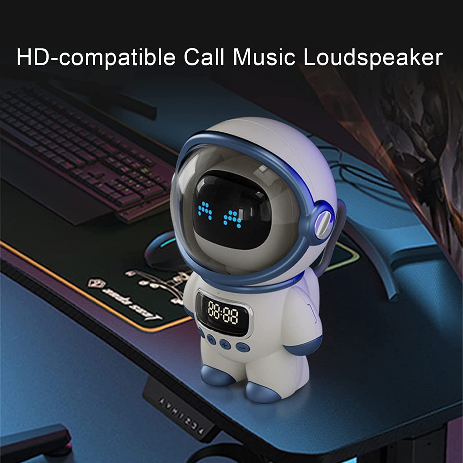 Innovation M20 Astronaut DODO Smart Bluetooth Speaker desktop companion white - مكبر صوت ذكي