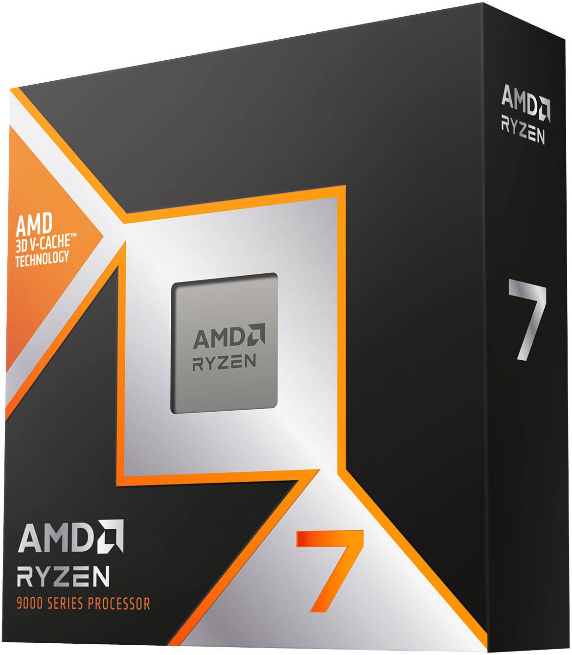 AMD Ryzen 7 9850X3D CPU Processor, 8 Cores & 16 Threads, Up to 5.6 GHz Max Boost Clock, 96MB L3 Cache, Integrated AMD Radeon Graphics, Up to 192 GB DDR5 Max Memory - معالج قوي