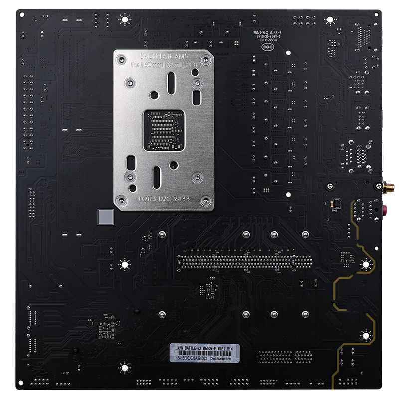 COLORFUL BATTLE-AX B650M-T WIFI V14 Micro-ATX Motherboard – AMD Ryzen AM5 Series Ready, DDR5 Dual-Channel, Wi-Fi 6, 2.5Gb Ethernet, PCIe 4.0 - ماذربورد