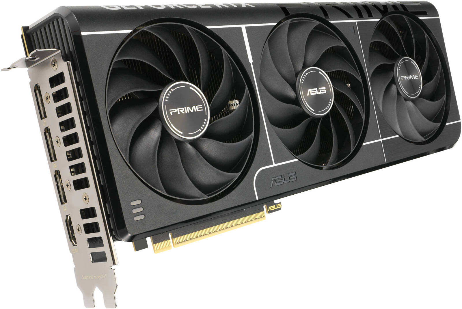 ASUS Prime GeForce RTX 5070 Ti OC Edition Graphics Card, 16GB GDDR7 256-Bit Memory, 2497 MHz Boost Clock, 8960 CUDA Cores, PCI Express 5.0 - كرت شاشه