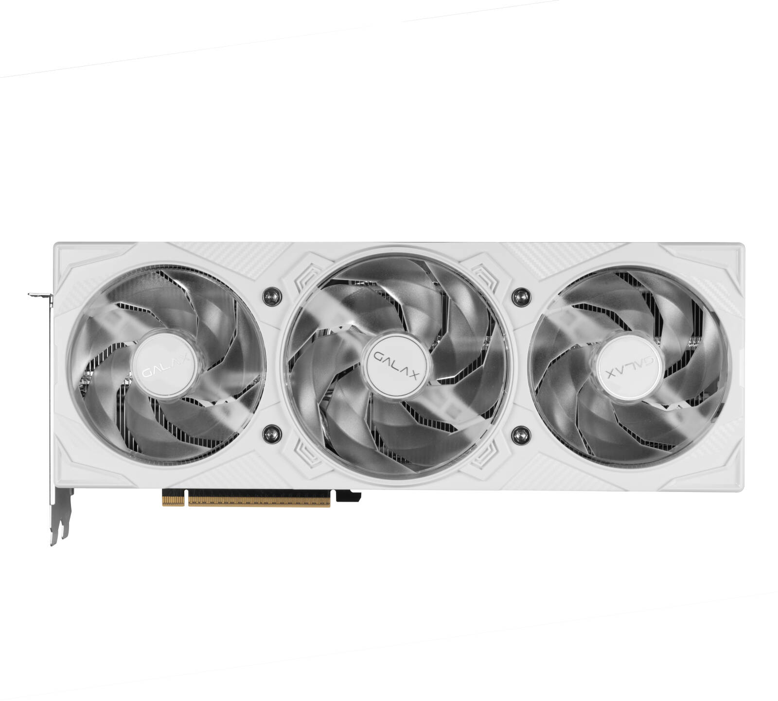 GALAX GeForce RTX 5070 Ti EX Gamer 1-Click OC Graphics Card, 16GB GDDR7 256-bit Memory, 2497MHz Boost Clock, 28 Gbps Memory Speed, 8960 CUDA Cores, PCI-Express 5.0, White - كرت شاشه أبيض