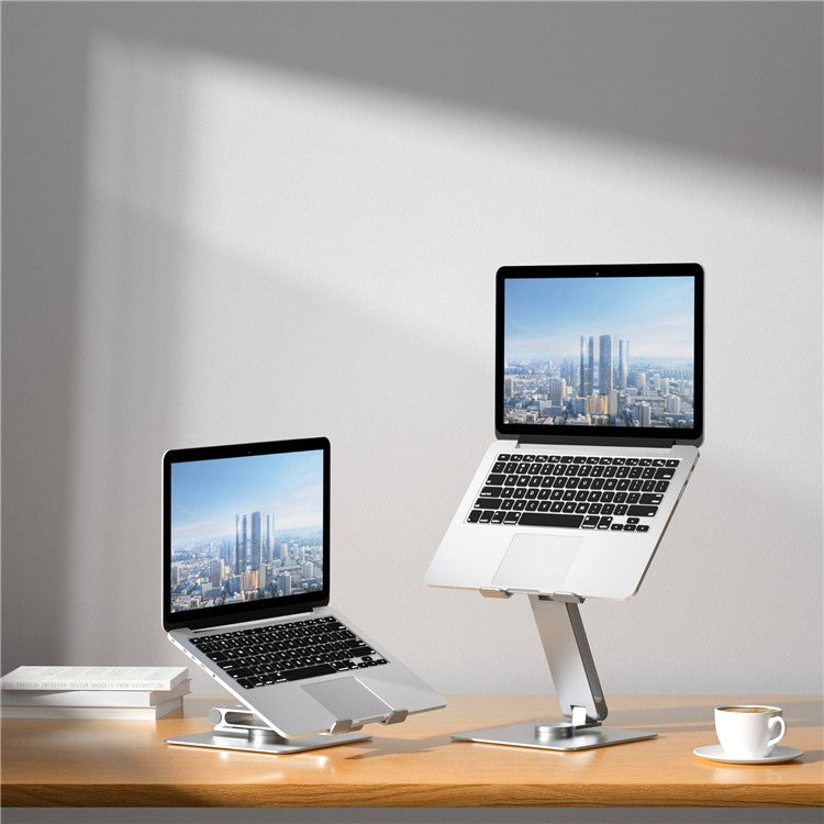 UPERGO AP-2VS Aluminum Height Adjustable Laptop Stand Silver - حامل لابتوب